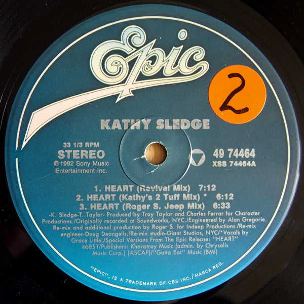 Kathy Sledge : Heart (12")