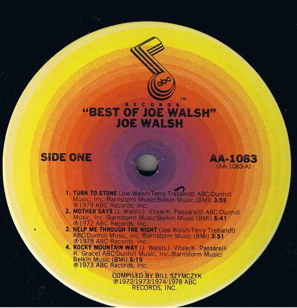 Joe Walsh : The Best Of Joe Walsh (LP, Comp, San)