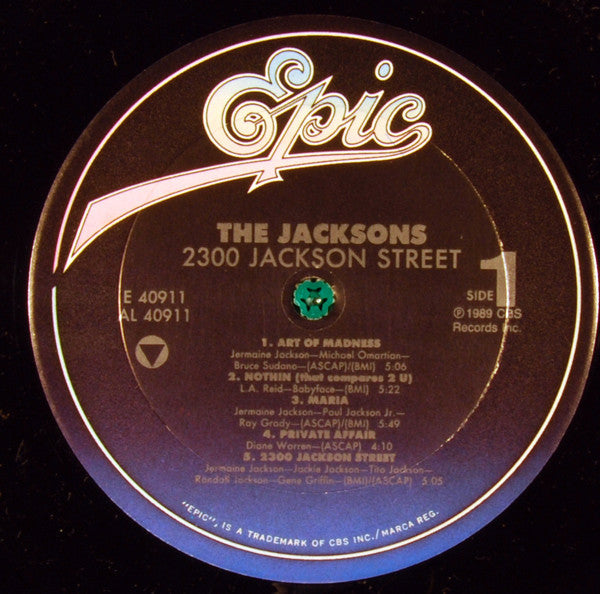 The Jacksons : 2300 Jackson Street (LP, Album)
