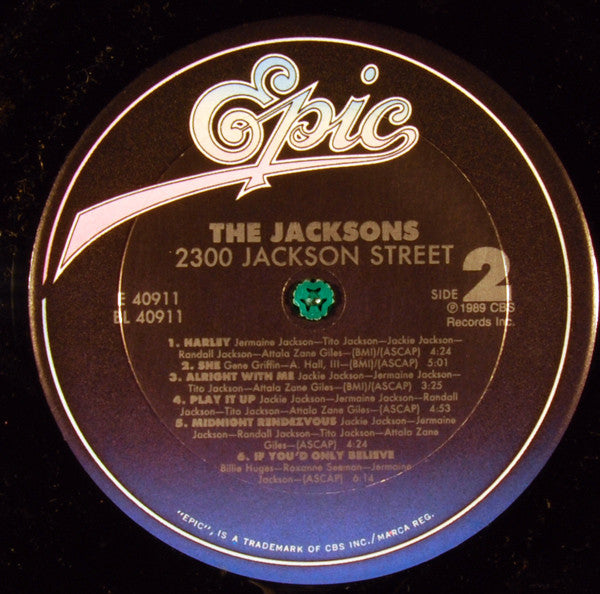 The Jacksons : 2300 Jackson Street (LP, Album)