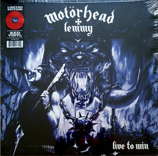 Motörhead + Lemmy : Live To Win (LP, Comp, Ltd, Red)