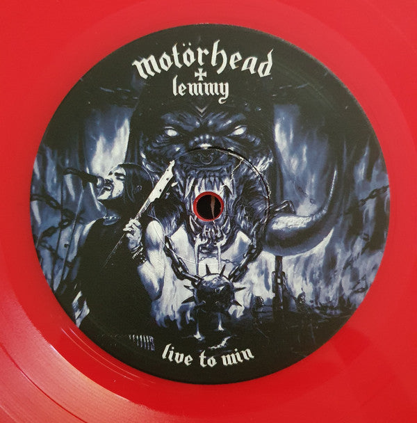 Motörhead + Lemmy : Live To Win (LP, Comp, Ltd, Red)