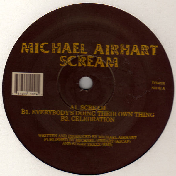 Michael Airhart : Scream (12")