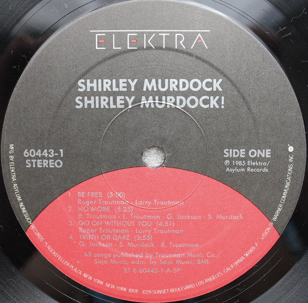 Shirley Murdock : Shirley Murdock! (LP, Album, Spe)