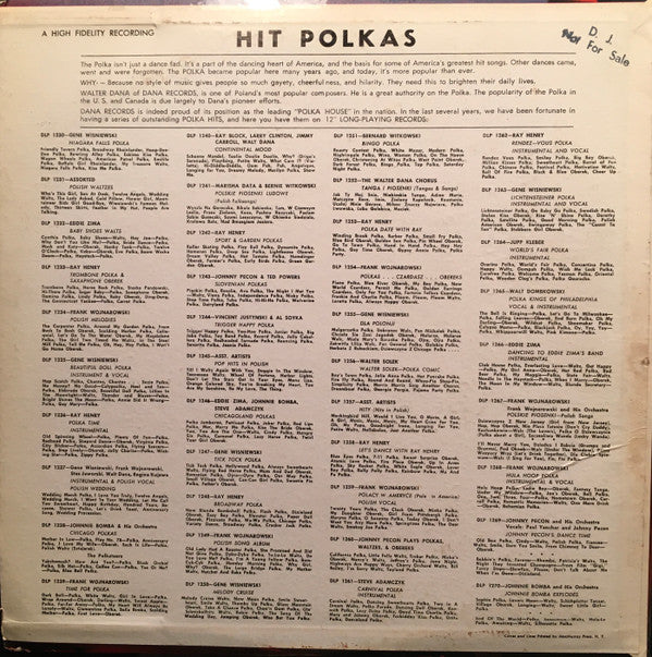 Ray Henry And His Orchestra : Broadway Polka (LP, Album)