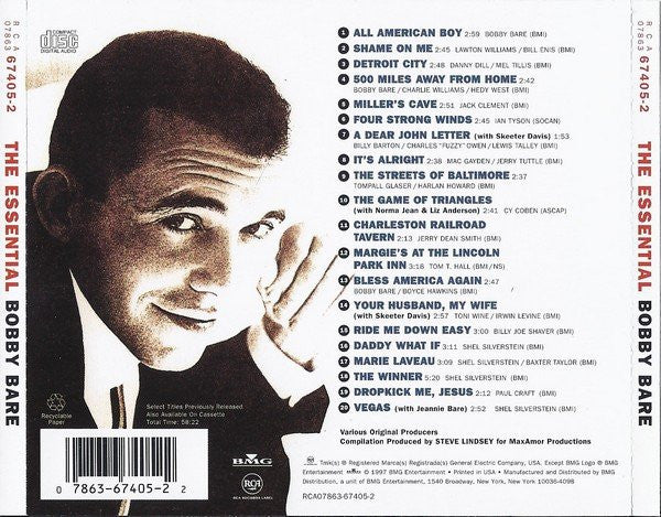 Bobby Bare : The Essential Bobby Bare (CD, Comp)