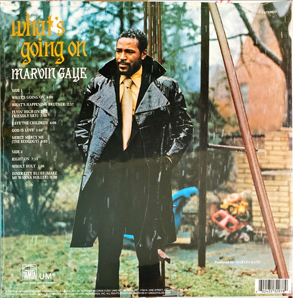 Marvin Gaye : What's Going On (LP, Album, Ltd, RE, Gre)