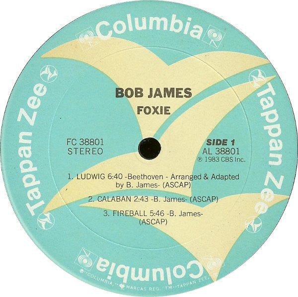 Bob James : Foxie (LP, Album, Gat)