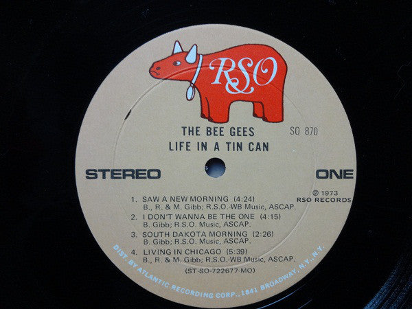Bee Gees : Life In A Tin Can (LP, Album, Mon)