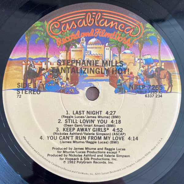 Stephanie Mills : Tantalizingly Hot (LP, Album, 72 )
