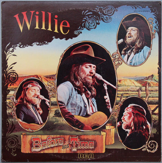 Willie Nelson : Willie - Before His Time (LP, Album, Comp, Ind)