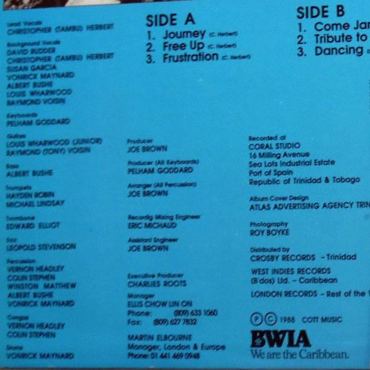 Tambu : The Journey (LP, Album)