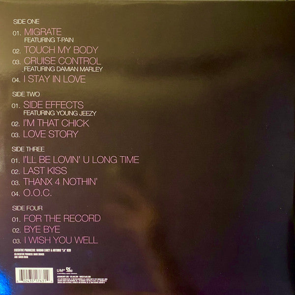 Mariah Carey : E=MC² (2xLP, Album, RE)