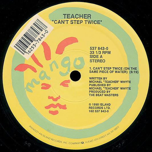 Teacher : Can't Step Twice (12")