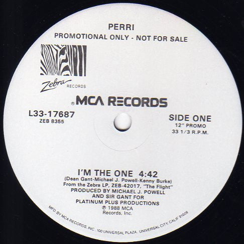 Perri : I'm The One (12", Promo)