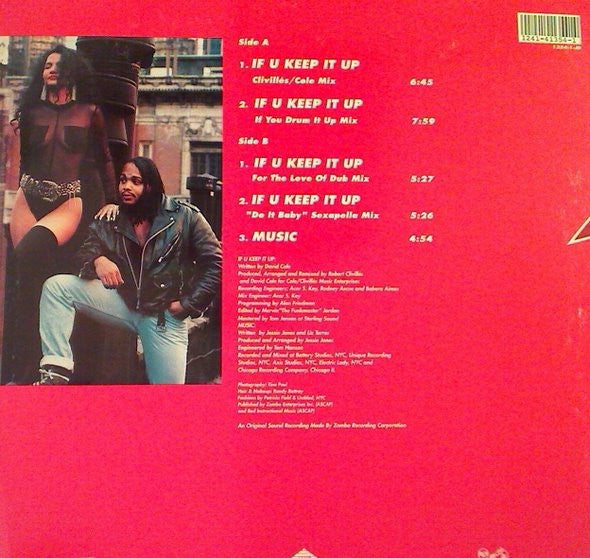 Liz Torres : If U Keep It Up (12", Promo)