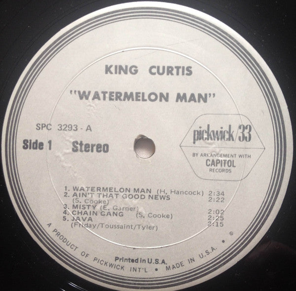 King Curtis : Watermelon Man (LP, Comp)