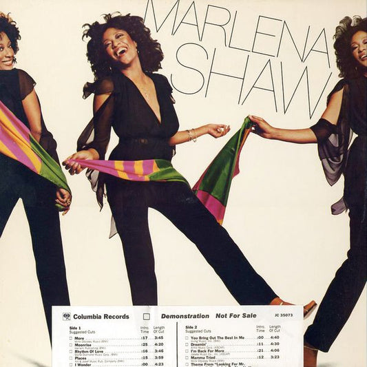 Marlena Shaw : Acting Up (LP, Album, Promo)