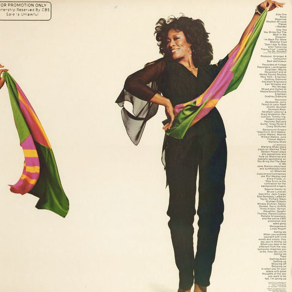 Marlena Shaw : Acting Up (LP, Album, Promo)