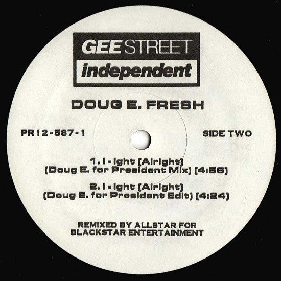 Doug E. Fresh : I-ight (Alright) (Remixes) (12", Promo)