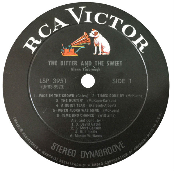 Glenn Yarbrough : The Bitter And The Sweet (LP, Ind)