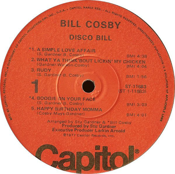 Bill Cosby : Disco Bill (LP, Album)