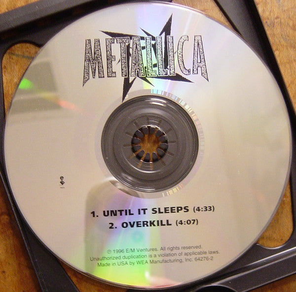 Metallica : Until It Sleeps (CD, Single, Sli)