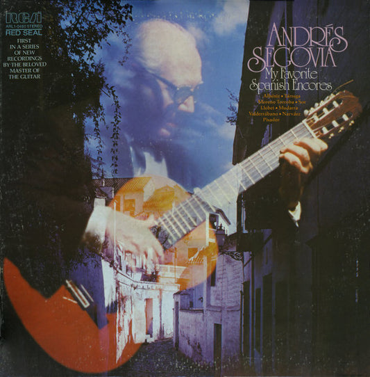 Andrés Segovia : My Favorite Spanish Encores (LP, Album, RE, Red)