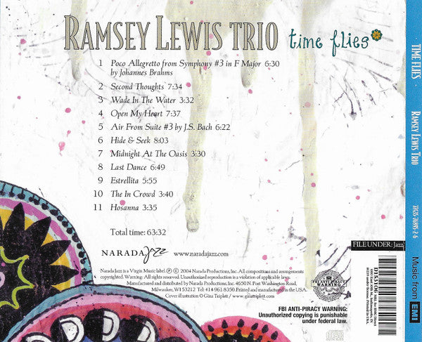 The Ramsey Lewis Trio : Time Flies (CD, Album, Club)
