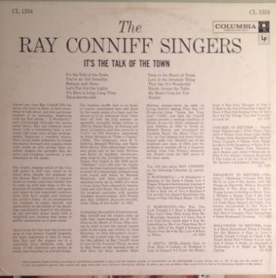 Ray Conniff And The Singers : It's The Talk Of The Town (LP, Album, Mono)