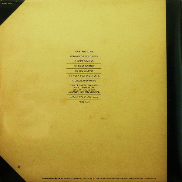 Melanie (2) : Stoneground Words (LP, Album, Gat)