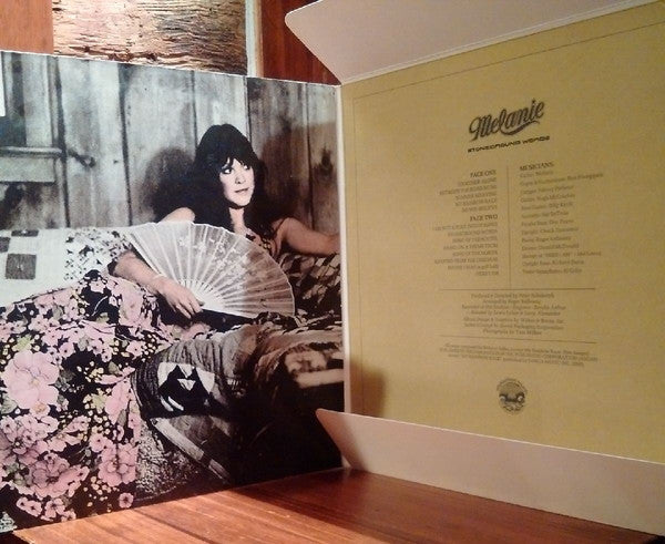 Melanie (2) : Stoneground Words (LP, Album, Gat)