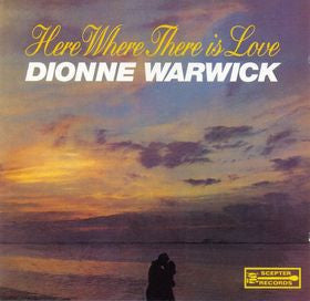 Dionne Warwick : Here Where There Is Love (LP, Album, Mono)