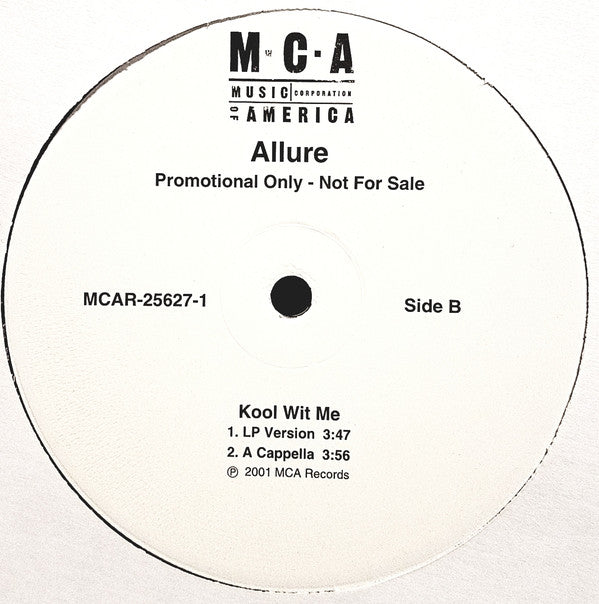 Allure (3) : Kool Wit Me (12", Promo)