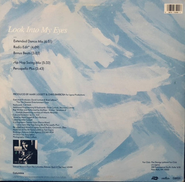 George LaMond : Look Into My Eyes (12")