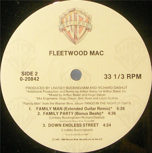 Fleetwood Mac : Family Man (12", Maxi)
