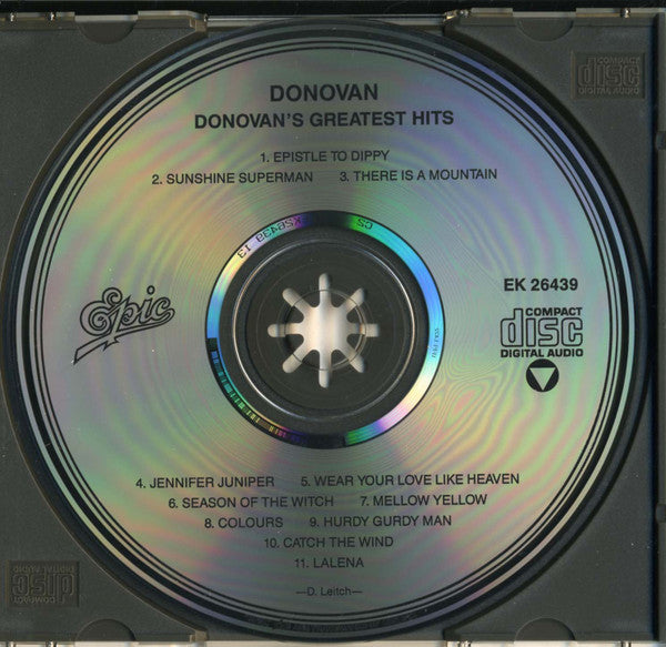 Donovan : Donovan's Greatest Hits (CD, Comp, RE)