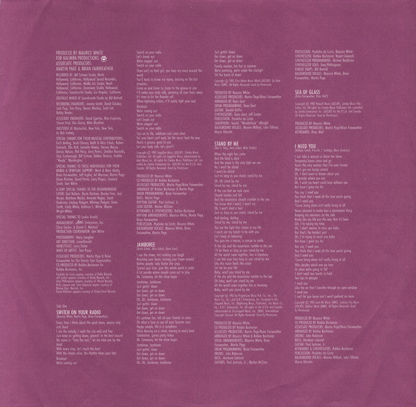 Maurice White : Maurice White (LP, Album)