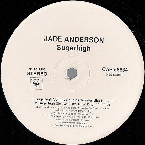 Jade Anderson : Sugarhigh (The Remixes Part 2) (12")