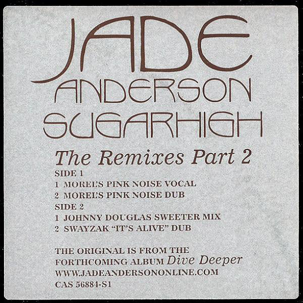 Jade Anderson : Sugarhigh (The Remixes Part 2) (12")