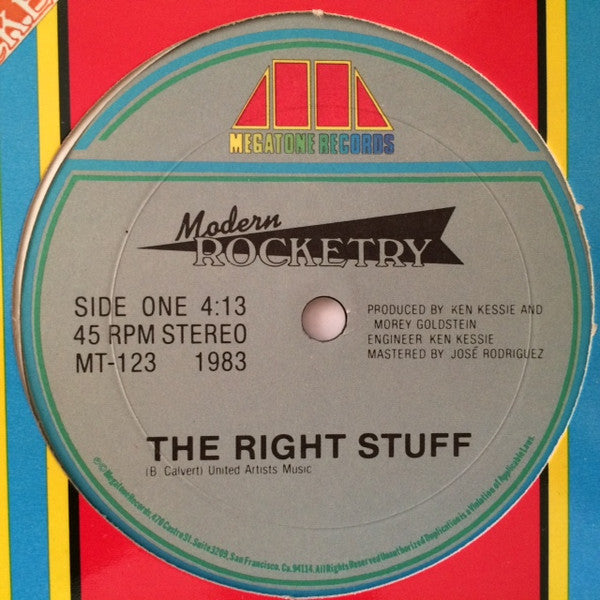 Modern Rocketry : The Right Stuff (12")