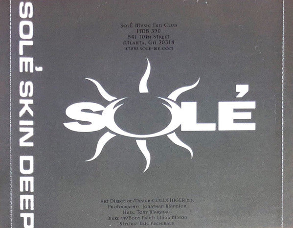 Solé : Skin Deep (CD, Album)