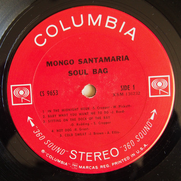 Mongo Santamaria : Soul Bag (LP, Album)