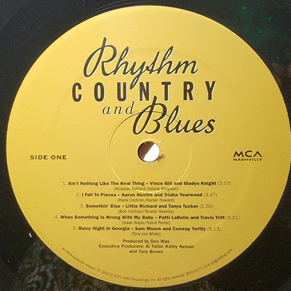 Various : Rhythm Country And Blues (LP, Comp)