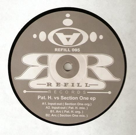 Pat H / Section One : Pat H vs Section One EP (12")