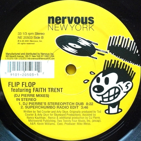Flip Flop Featuring Faith Trent : In Stereo (12")