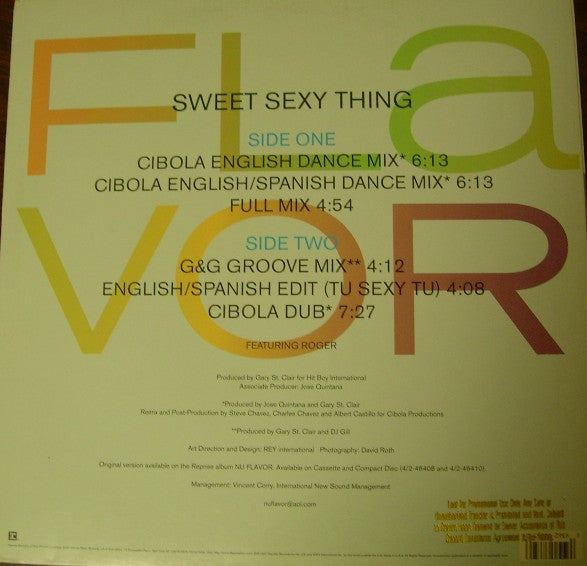 Nu Flavor : Sweet Sexy Thing (12")