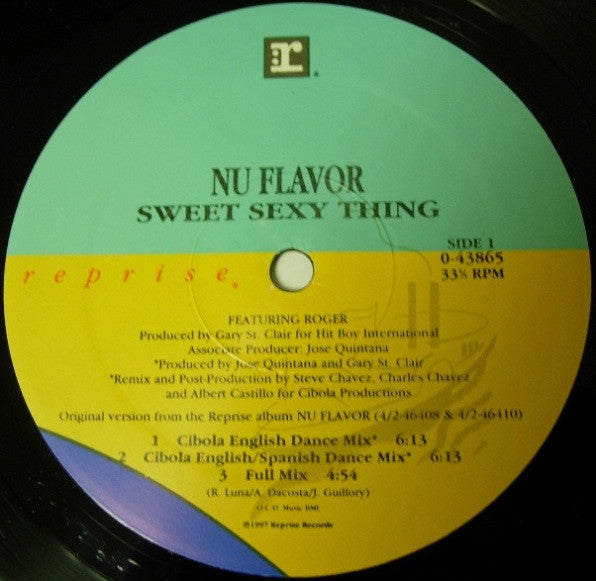 Nu Flavor : Sweet Sexy Thing (12")