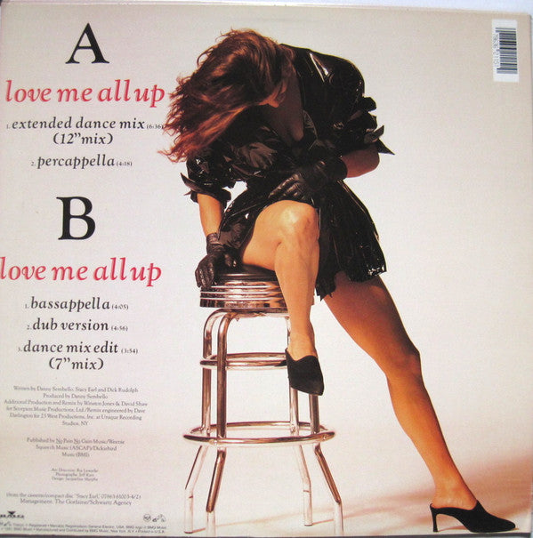 Stacy Earl : Love Me All Up (12", Promo)