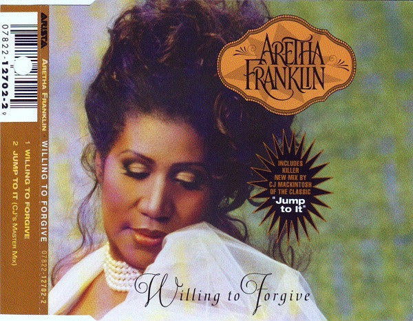 Aretha Franklin : Willing To Forgive (CD, Single)